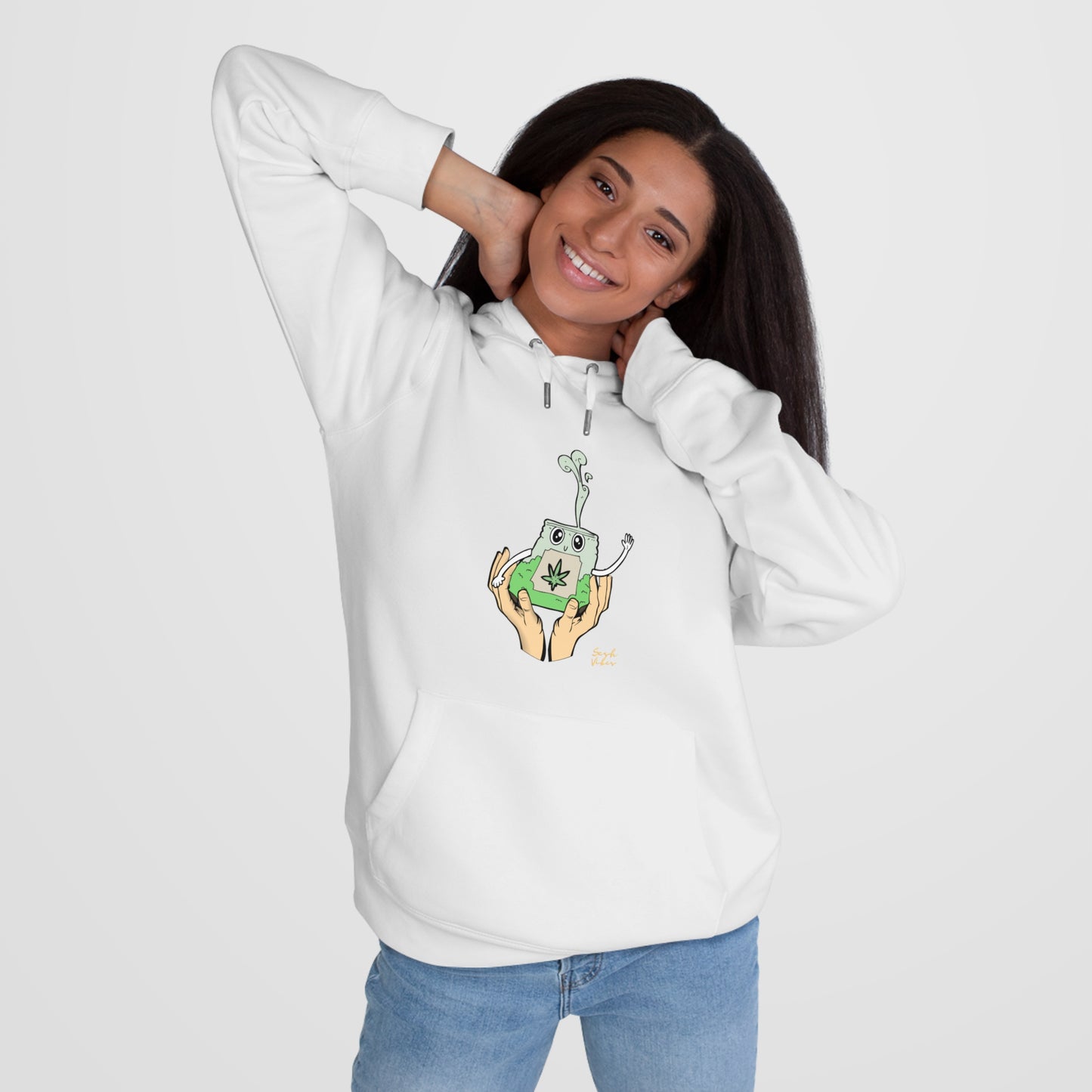 Wavin' Bag O' Weed Sweatshirt