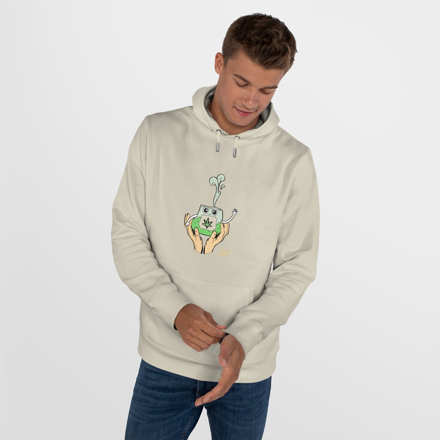 Wavin' Bag O' Weed Sweatshirt