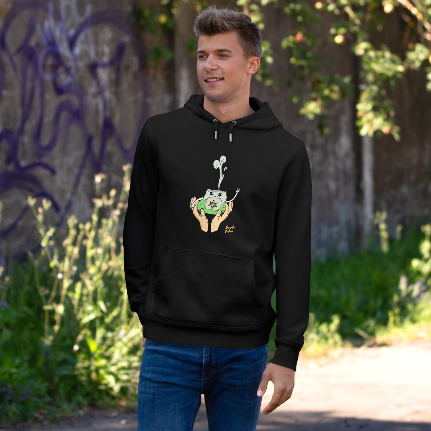 Wavin' Bag O' Weed Sweatshirt