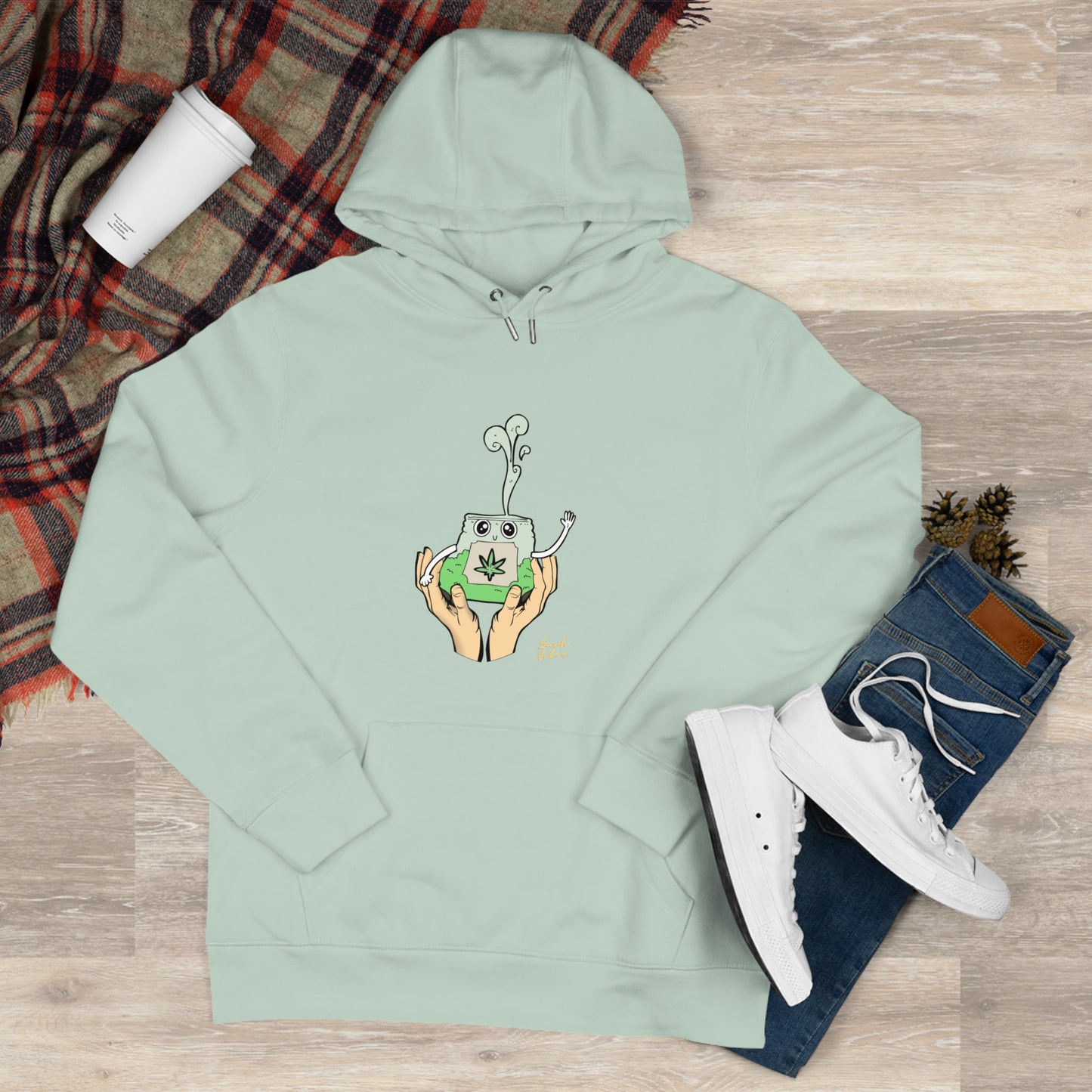 Wavin' Bag O' Weed Sweatshirt