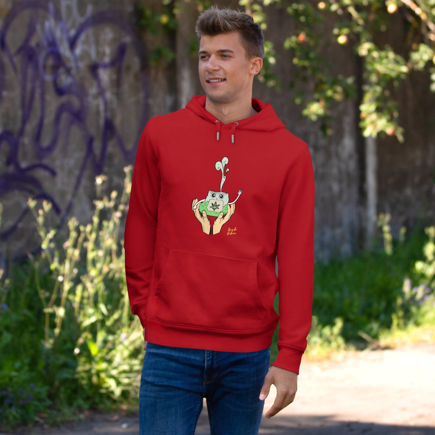 Wavin' Bag O' Weed Sweatshirt