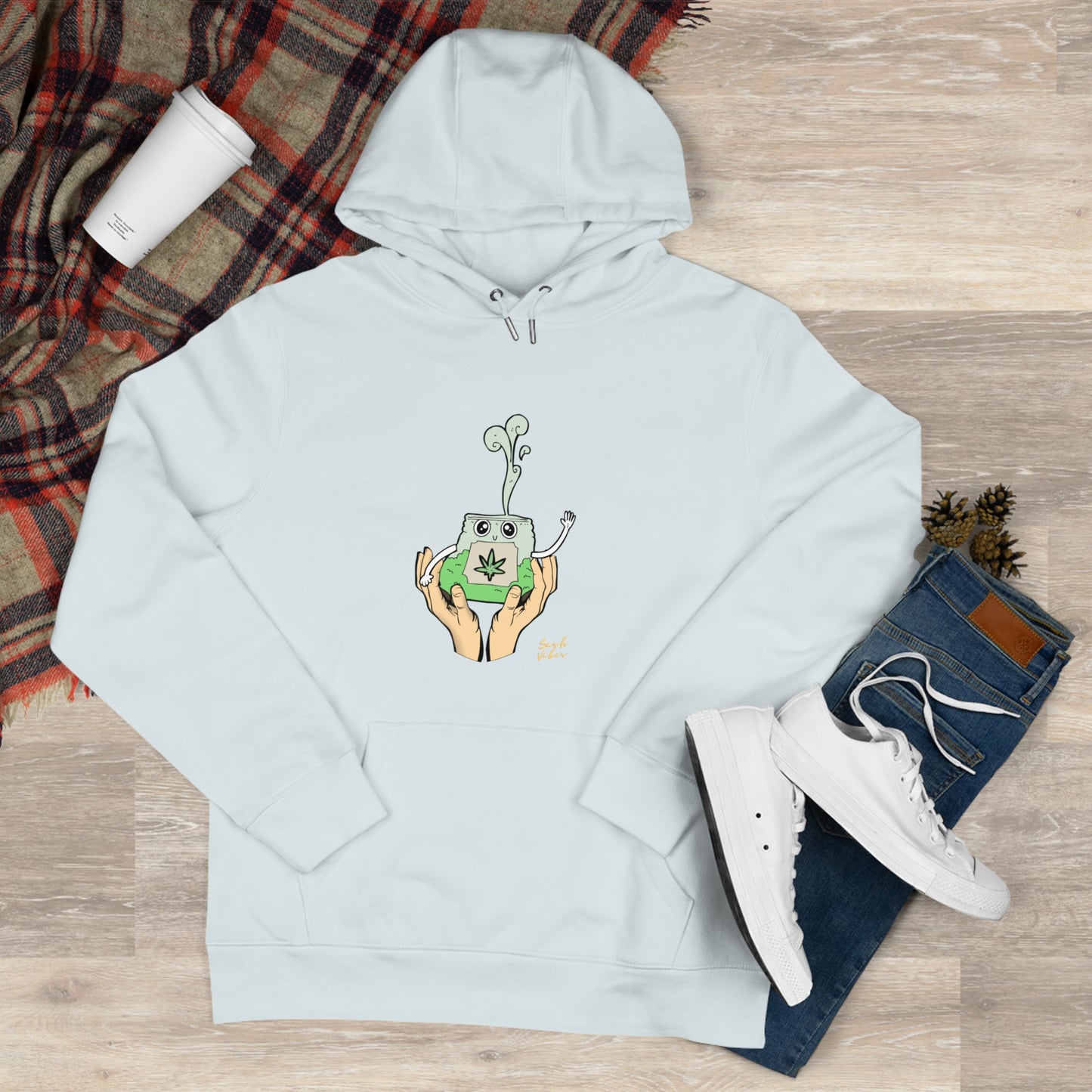 Wavin' Bag O' Weed Sweatshirt