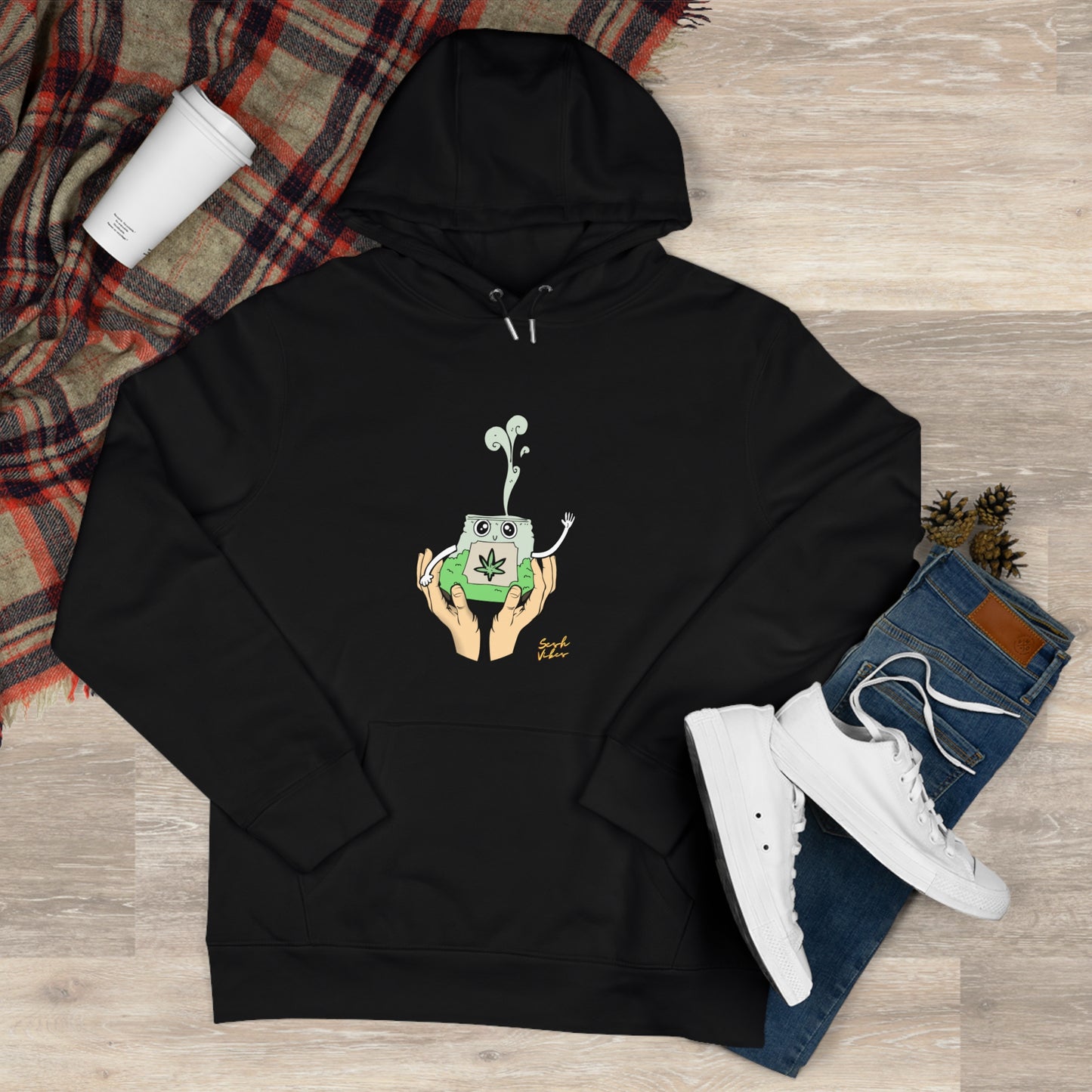 Wavin' Bag O' Weed Sweatshirt