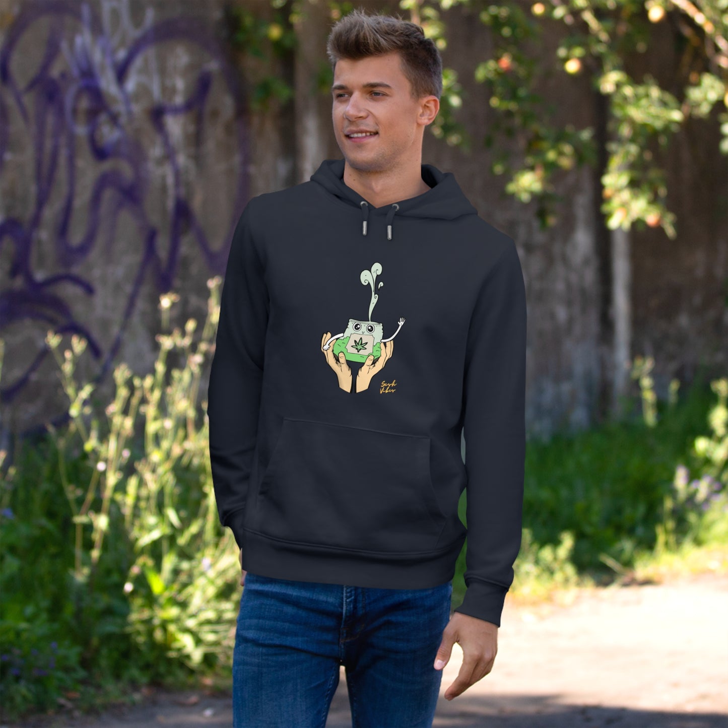 Wavin' Bag O' Weed Sweatshirt