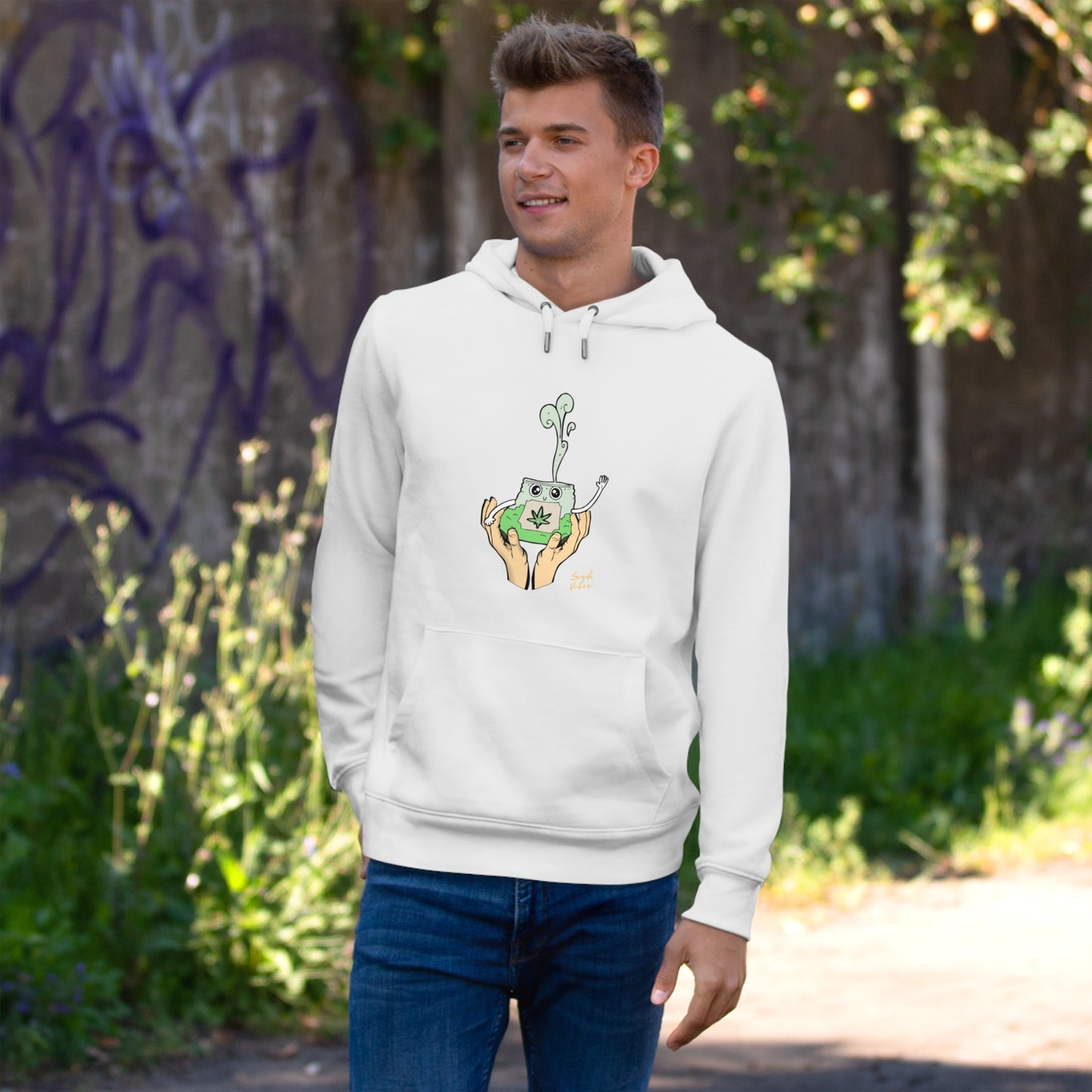 Wavin' Bag O' Weed Sweatshirt