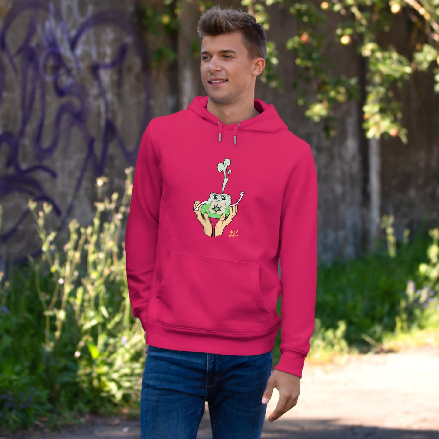 Wavin' Bag O' Weed Sweatshirt