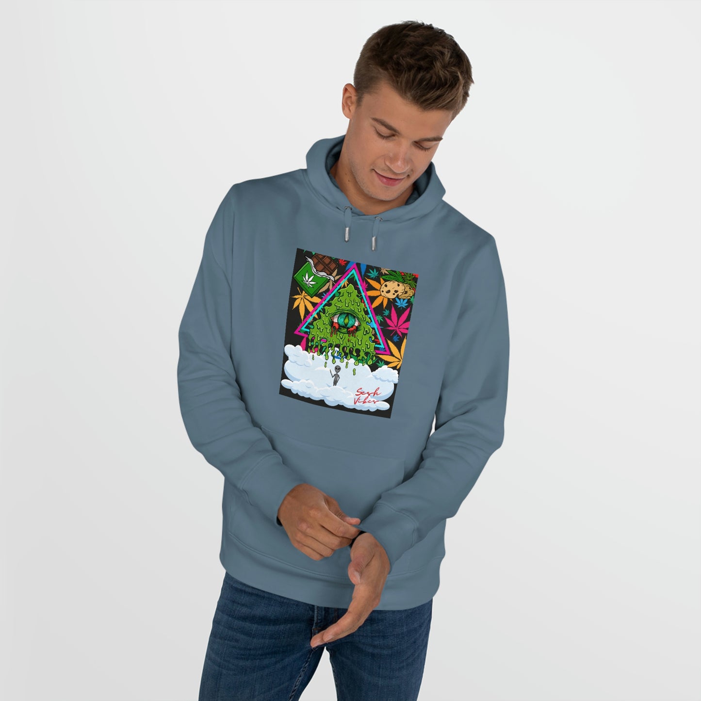 SeshVibes Goopy Eyeball Sweatshirt