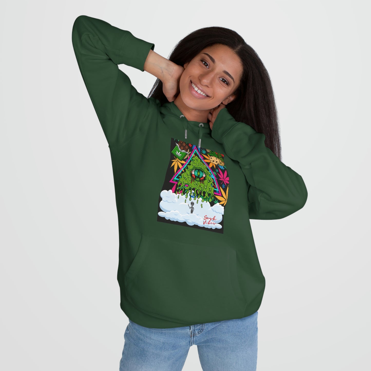 SeshVibes Goopy Eyeball Sweatshirt