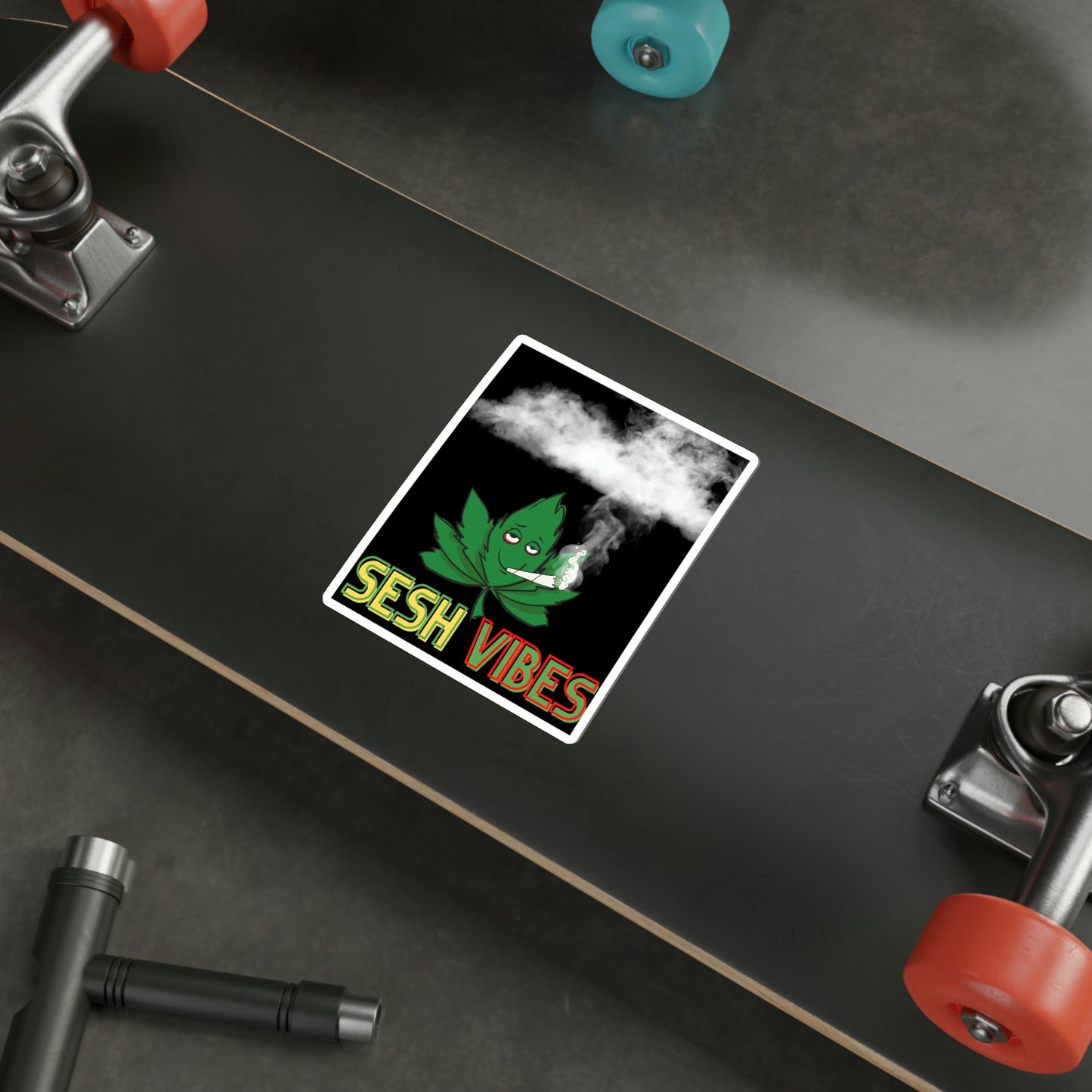 SeshVibes Smoking Bud Sticker