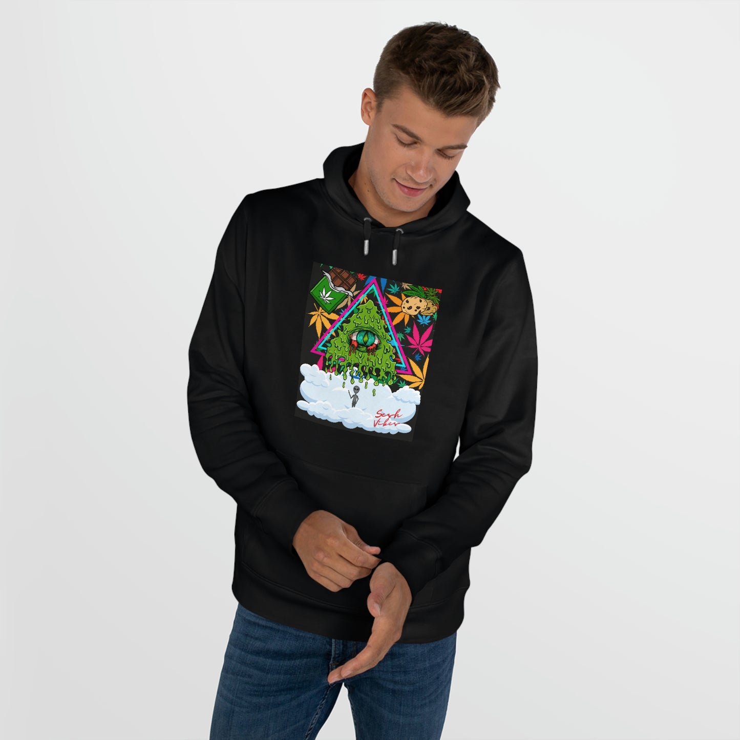 SeshVibes Goopy Eyeball Sweatshirt