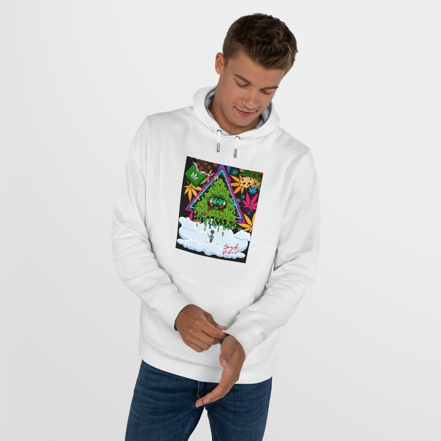 SeshVibes Goopy Eyeball Sweatshirt