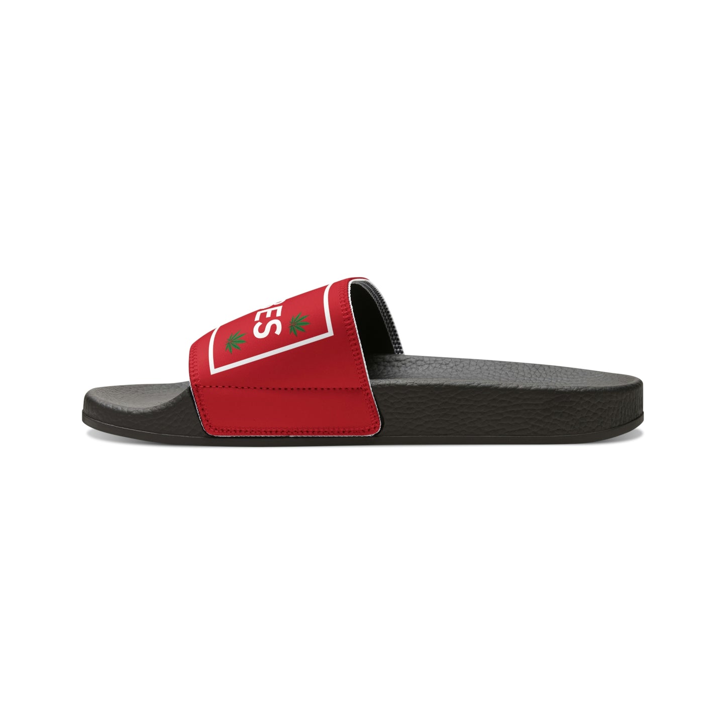 SeshVibes Men's Sandals- White&Red