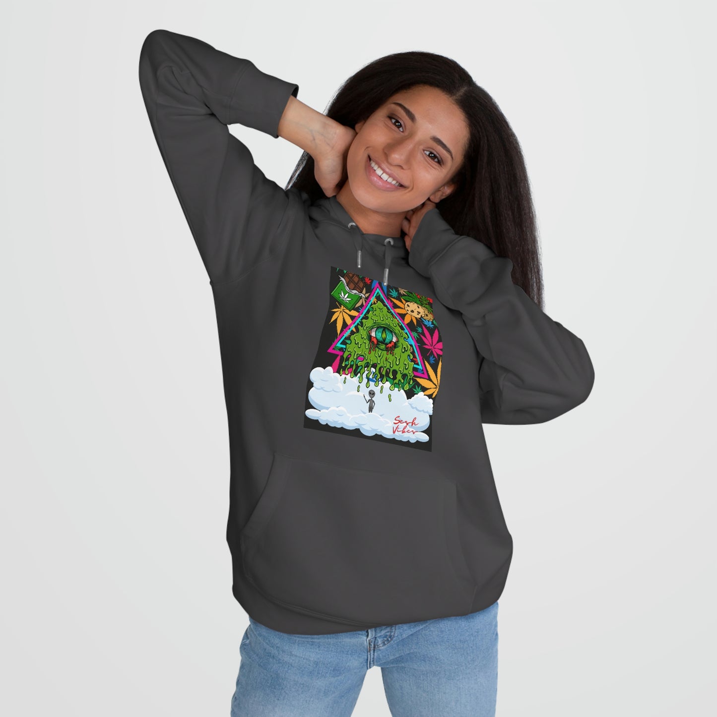 SeshVibes Goopy Eyeball Sweatshirt