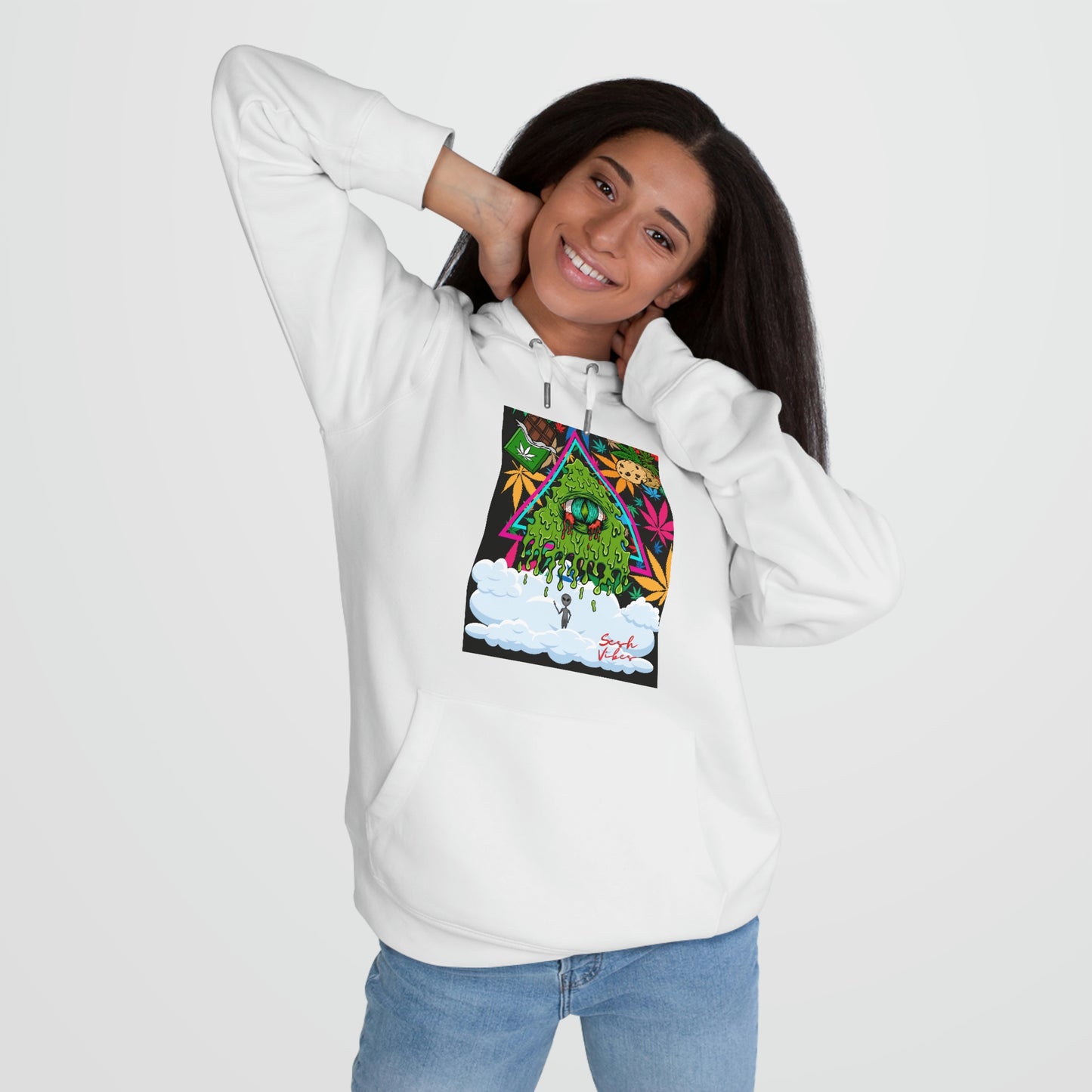 SeshVibes Goopy Eyeball Sweatshirt