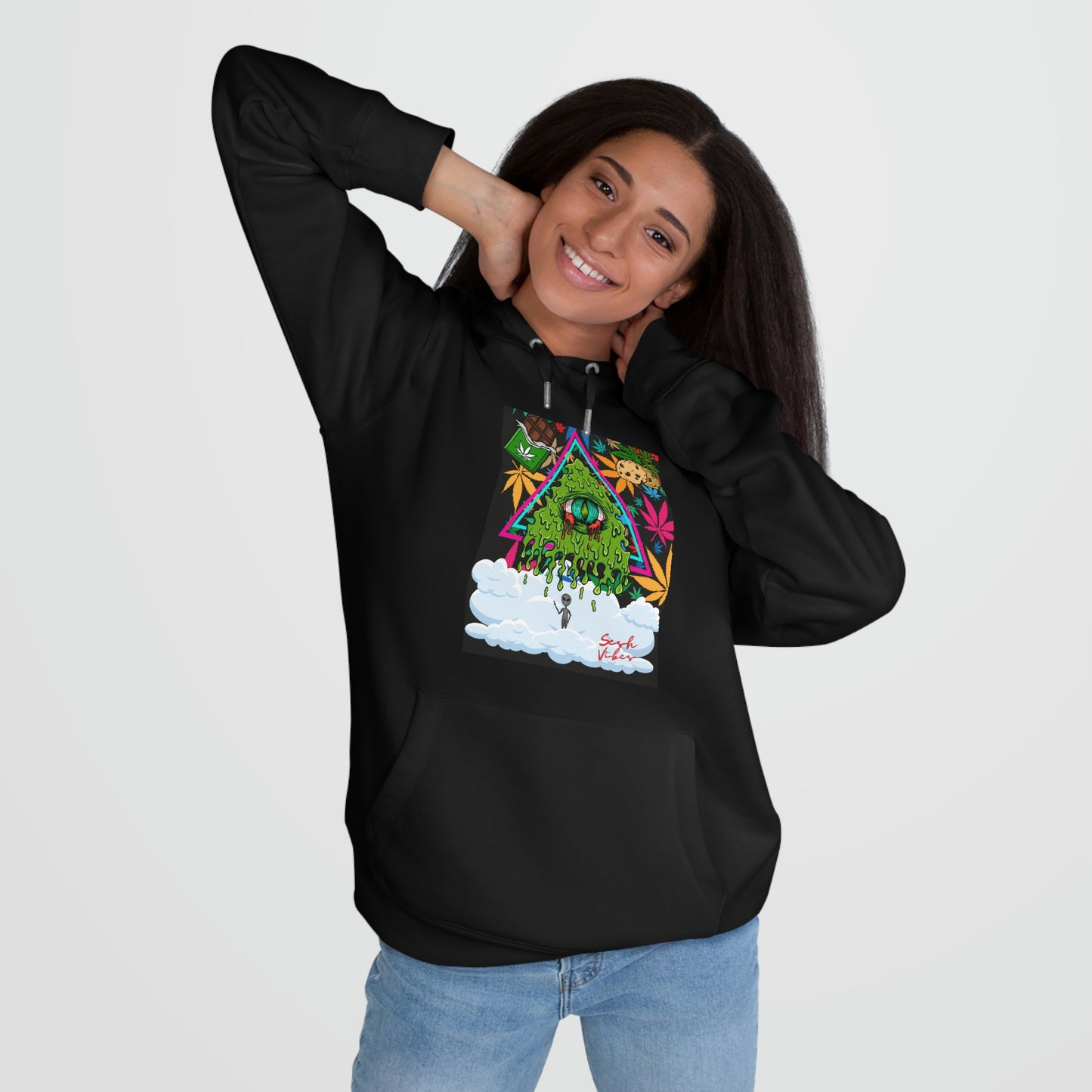 SeshVibes Goopy Eyeball Sweatshirt