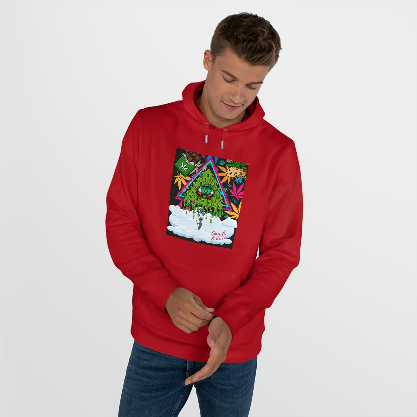 SeshVibes Goopy Eyeball Sweatshirt