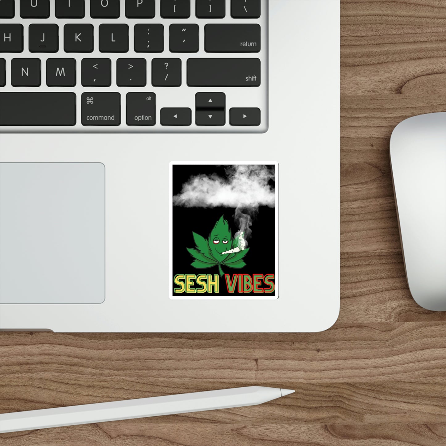 SeshVibes Smoking Bud Sticker