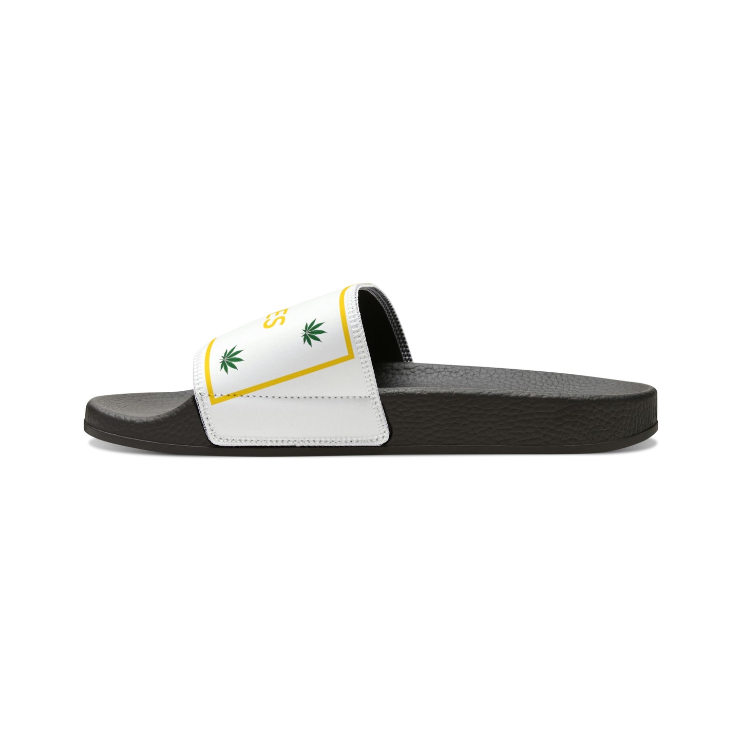 SeshVibes Men's Sandals- White&Gold