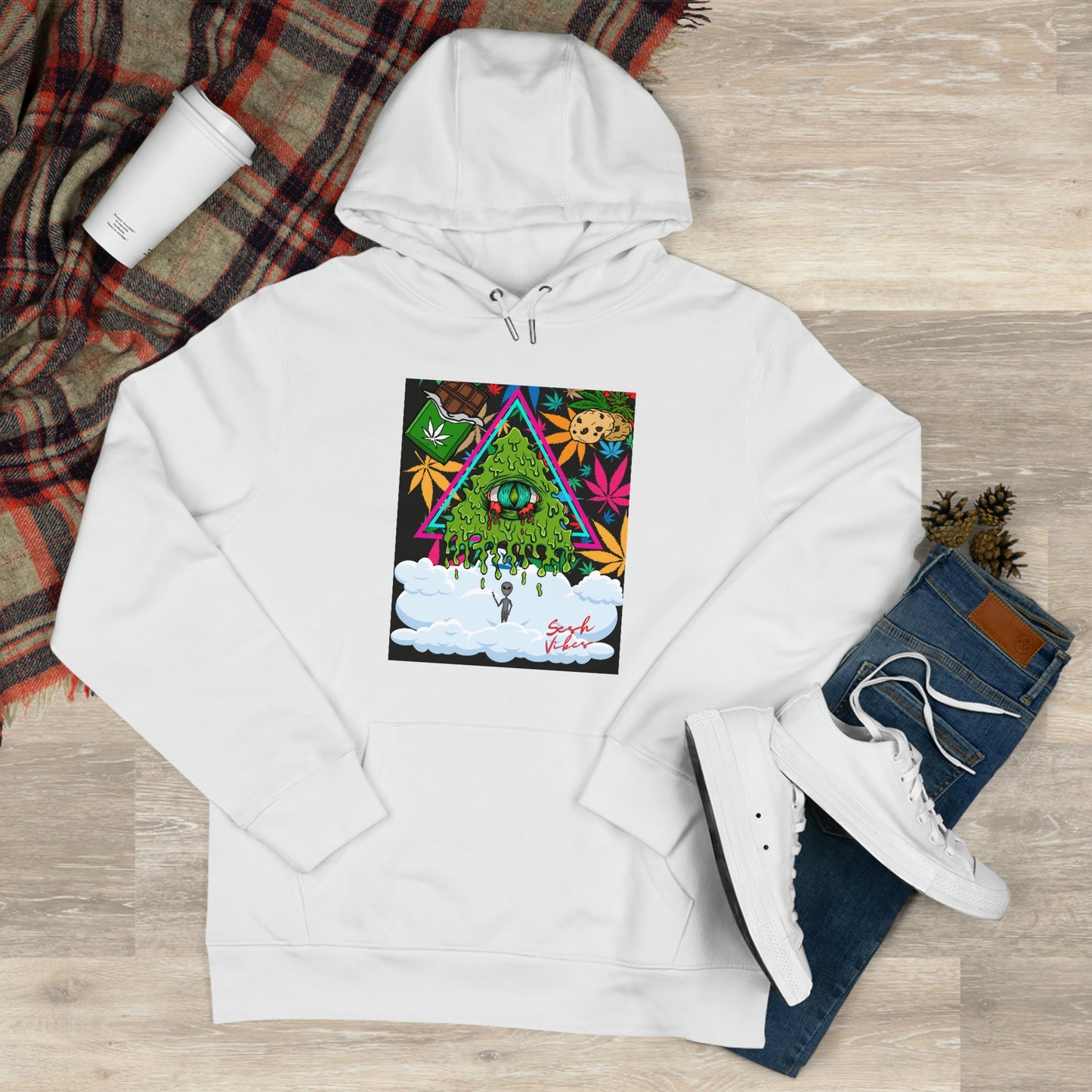 SeshVibes Goopy Eyeball Sweatshirt