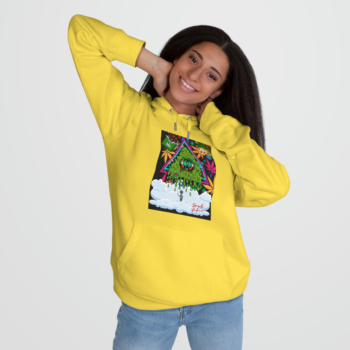 SeshVibes Goopy Eyeball Sweatshirt