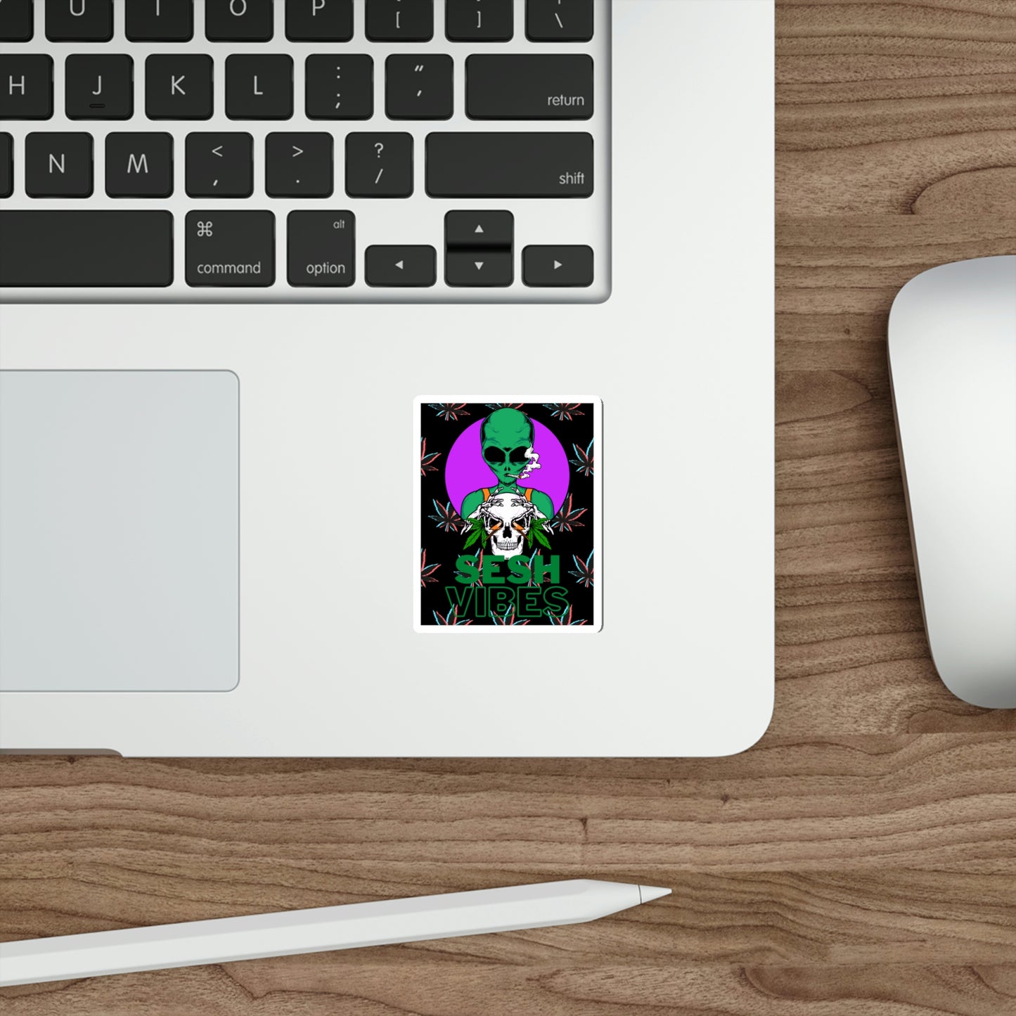 SeshVibes Alien Sticker