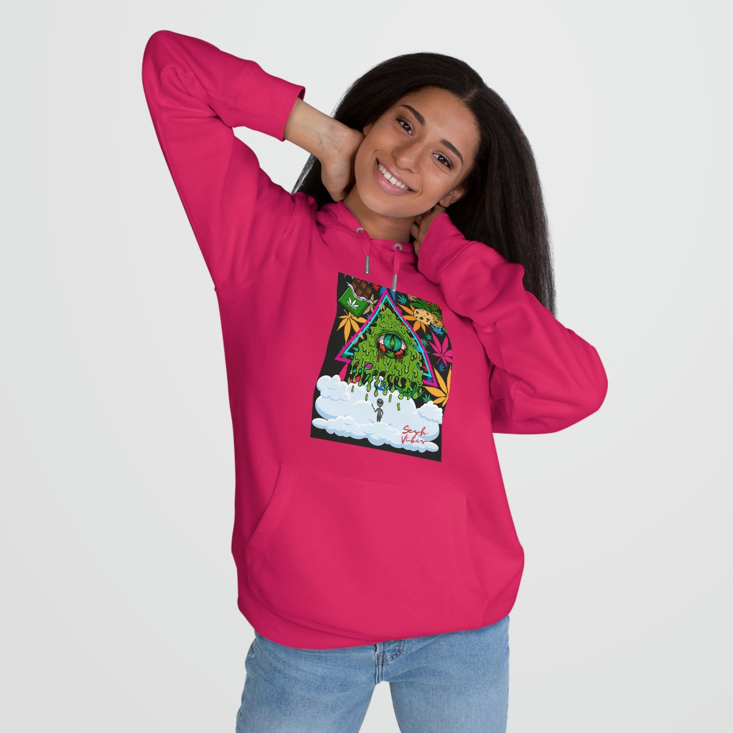 SeshVibes Goopy Eyeball Sweatshirt