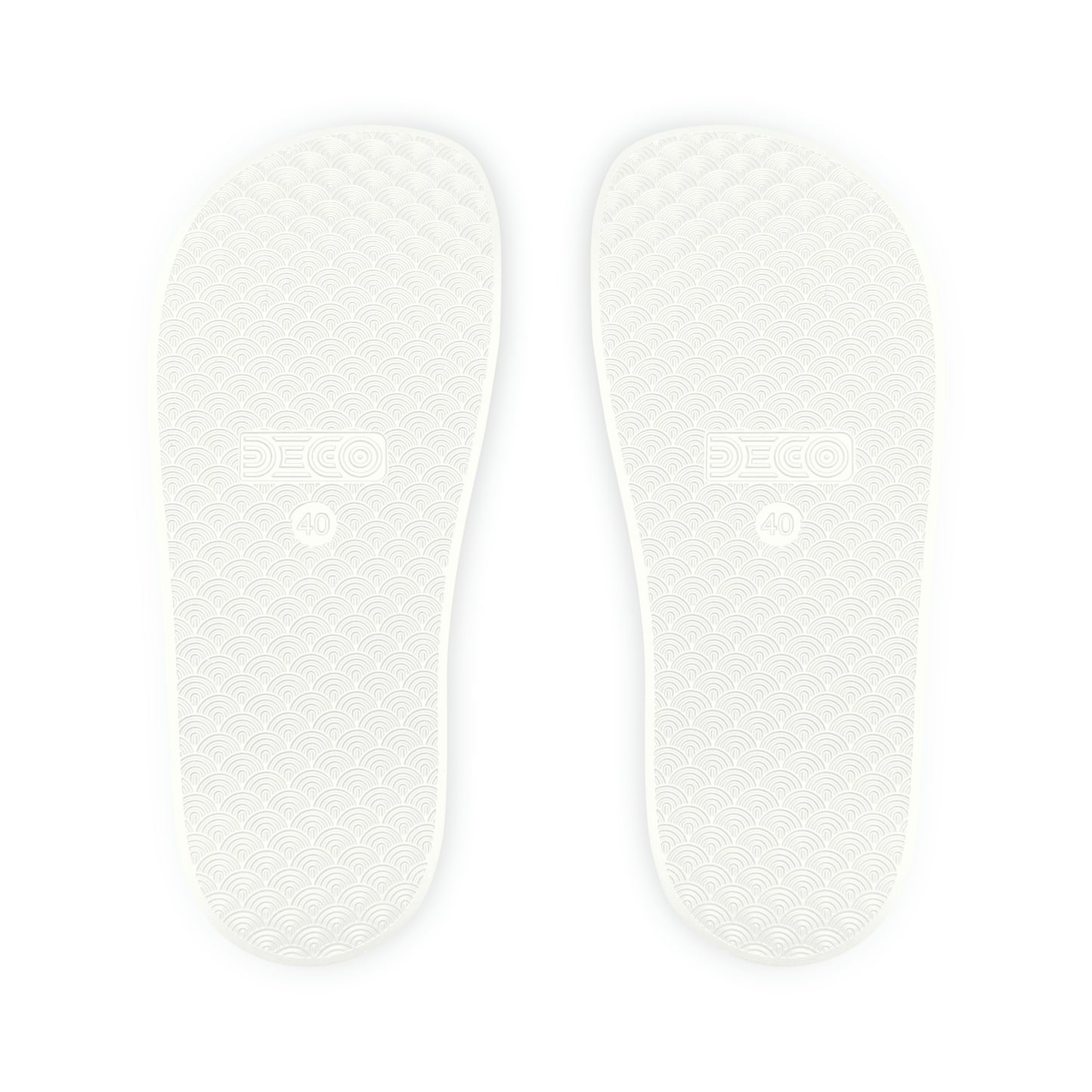 SeshVibes Men's Sandals- White&Red