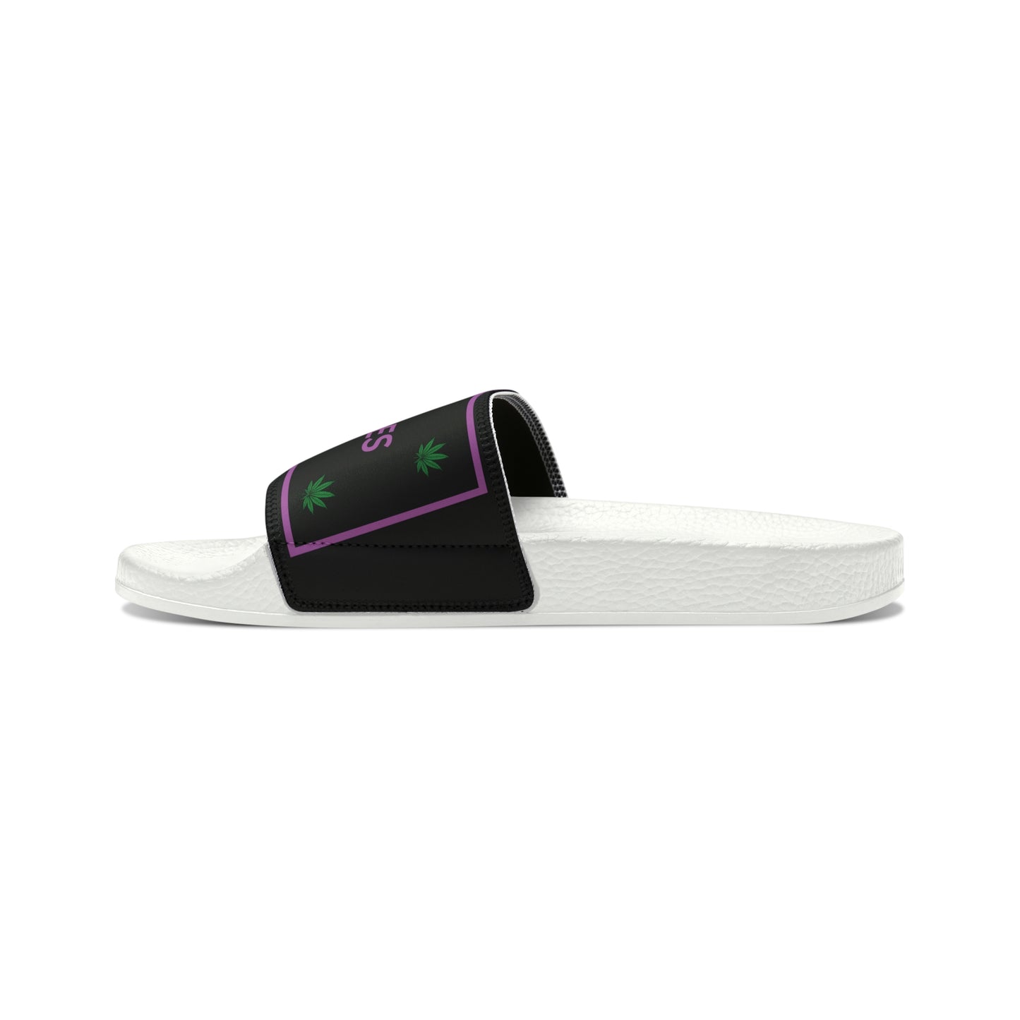 SeshVibes Women's Sandals- Black&Purple