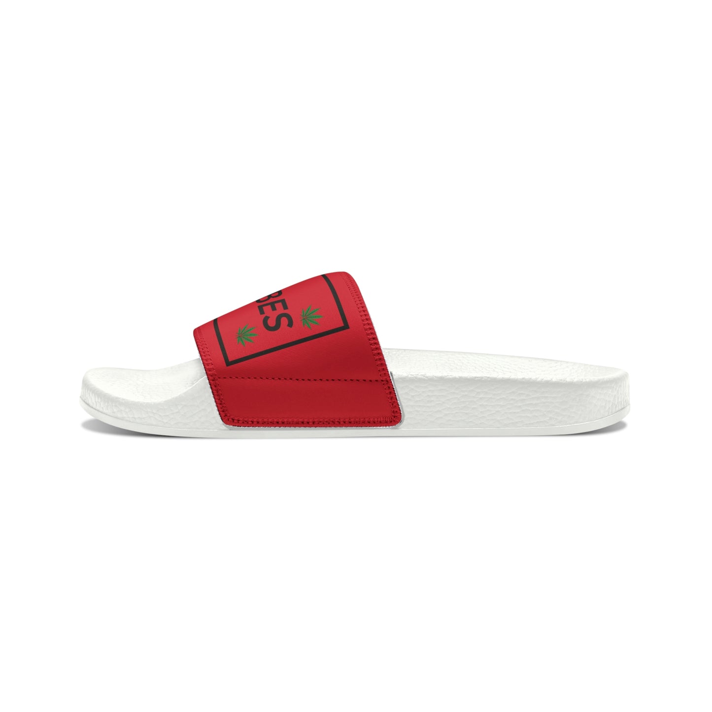 SeshVibes Men's Sandals- Black&Red