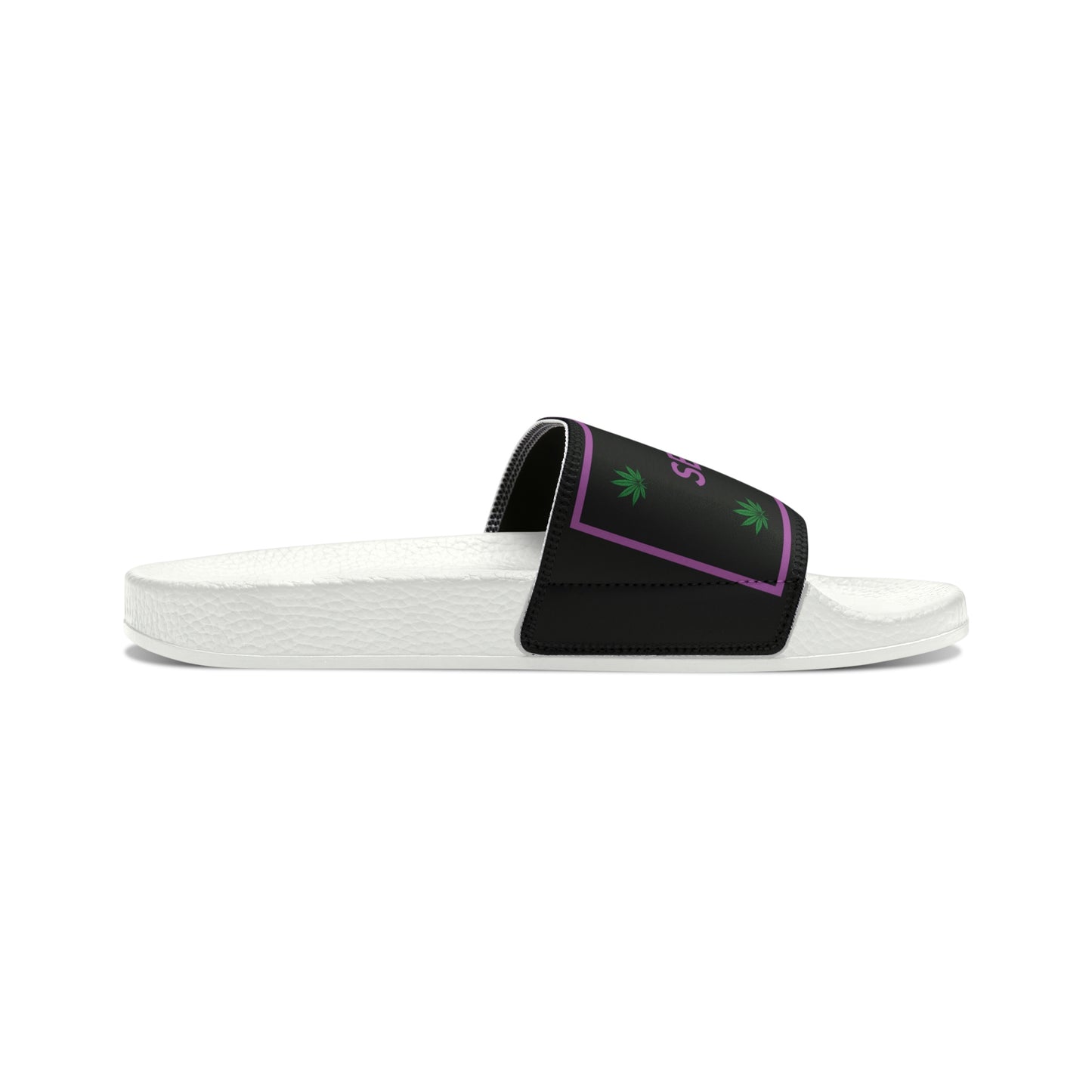 SeshVibes Women's Sandals- Black&Purple