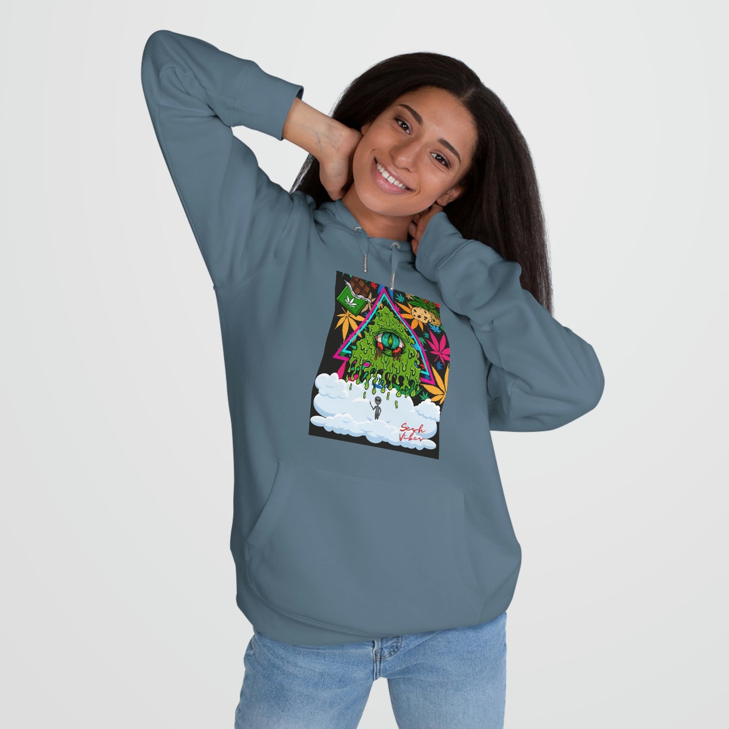 SeshVibes Goopy Eyeball Sweatshirt